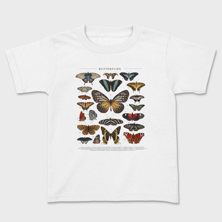 Butterflies Catalog, Детска Тениска