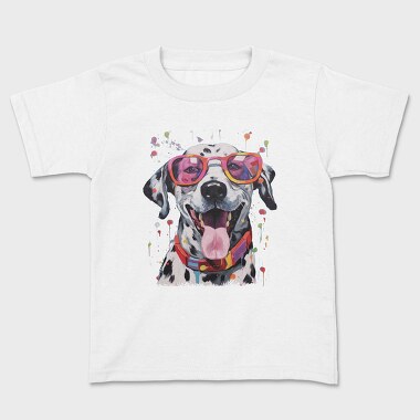 Dalmatian Dog, Kids' T-Shirt