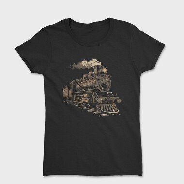 Locomotive Vintage, Women's T-Shirt