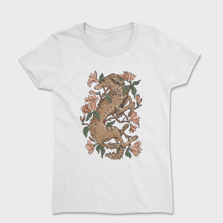 Grey Hound Magnolia, Women's T-Shirt