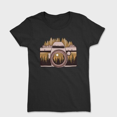 Camera Forest, Women's T-Shirt