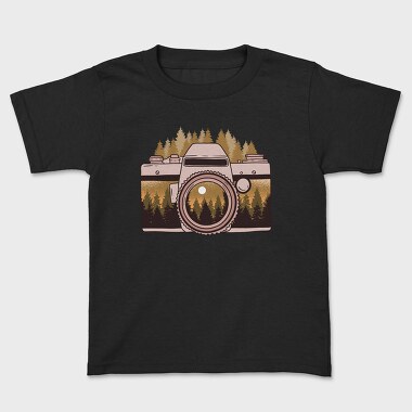 Camera Forest, Kids' T-Shirt