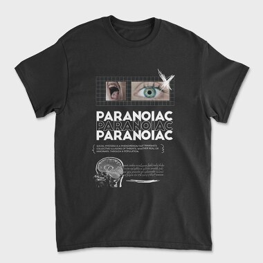 Society Paranoiac, Unisex Men's T-Shirt