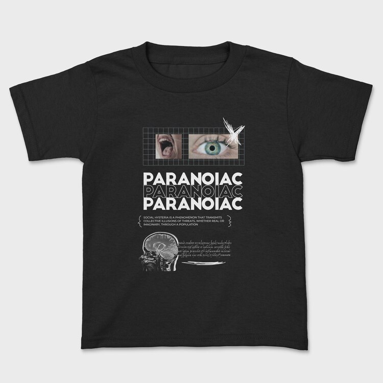 Society Paranoiac, Детска Тениска