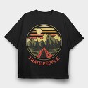 Love Hiking Bear Paw, Kids' T-Shirt