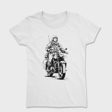 Soldier Motorcycle, Women's T-Shirt