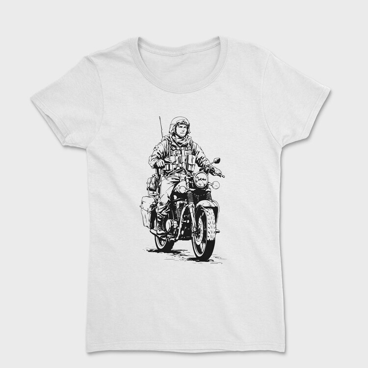 Soldier Motorcycle, Дамска Тениска