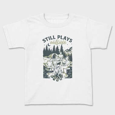 Camping With Friends, Kids' T-Shirt