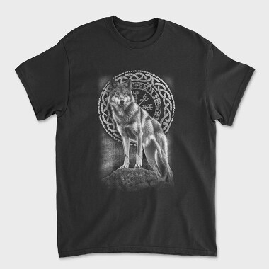 Wolf Rune, Unisex Men's T-Shirt