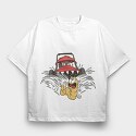 Guitar on Fire, Kids' T-Shirt