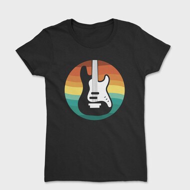 Guitar Retro, Women's T-Shirt