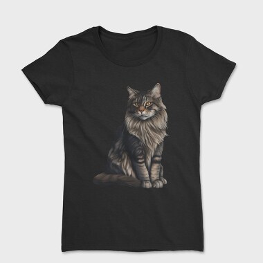 Maine Coon Cat, Women's T-Shirt