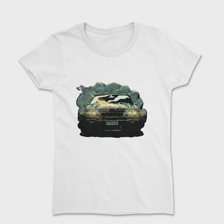 Car Shadow, Women's T-Shirt