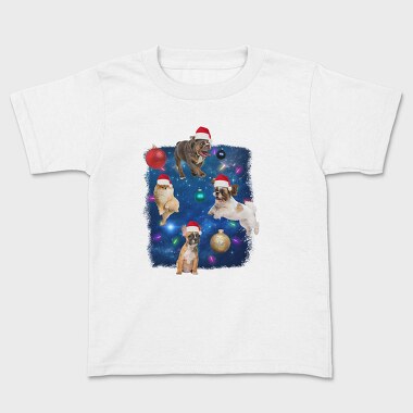 Xmas Dogs, Kids' T-Shirt