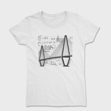 Math Bridgegrid, Women's T-Shirt