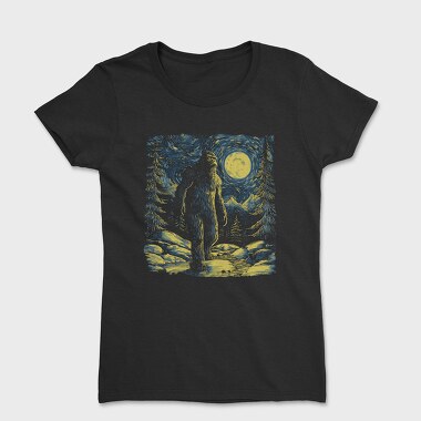 Starry Night Bigfoot, Дамска Тениска