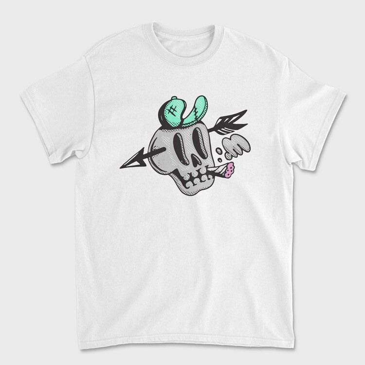 Halloween Retro Cartoon Character 2, Unisex Men's T-Shirt
