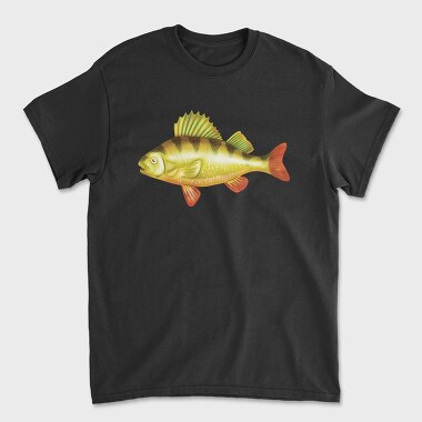 Yellow Perch, Unisex Men's T-Shirt