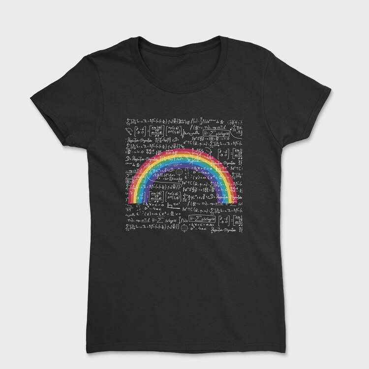Maths Rainbow, Women's T-Shirt