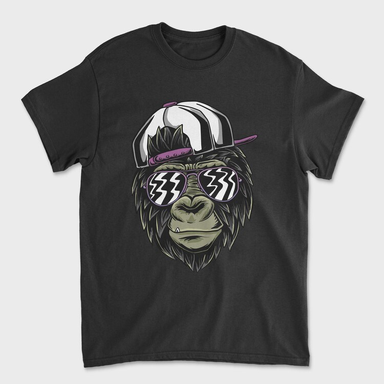 Stylish Monkey, Unisex Men's T-Shirt