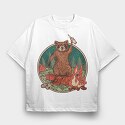 Successful Stoner Bear, Women's T-Shirt
