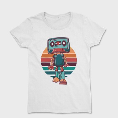Cassette Robot, Women's T-Shirt