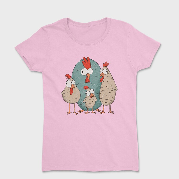 Crazy Chickens, Women's T-Shirt