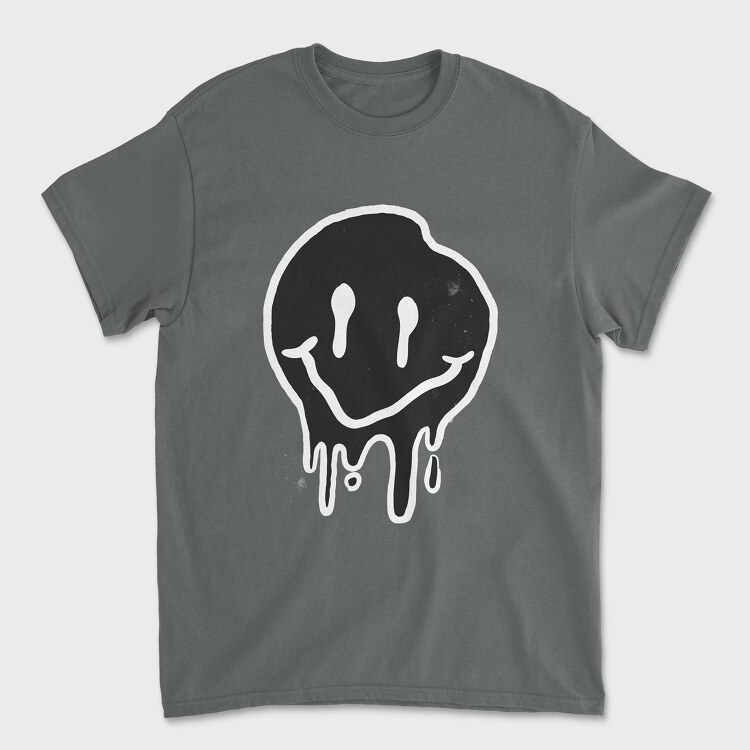 Black Smiley, Унисекс Мъжка Тениска