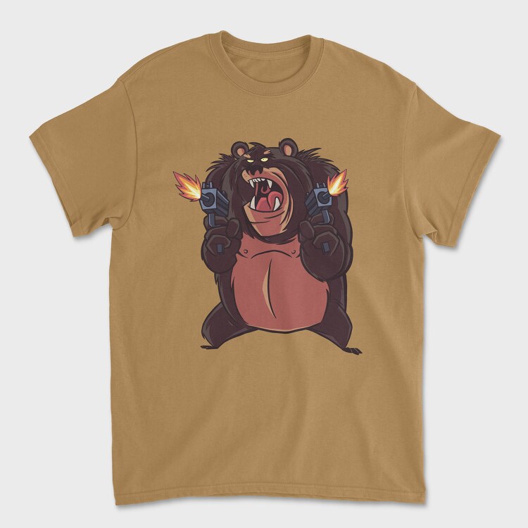 Bear Chuck, Unisex Men's T-Shirt