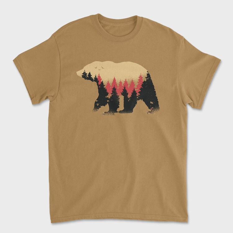 Bear Mountain, Unisex Men's T-Shirt