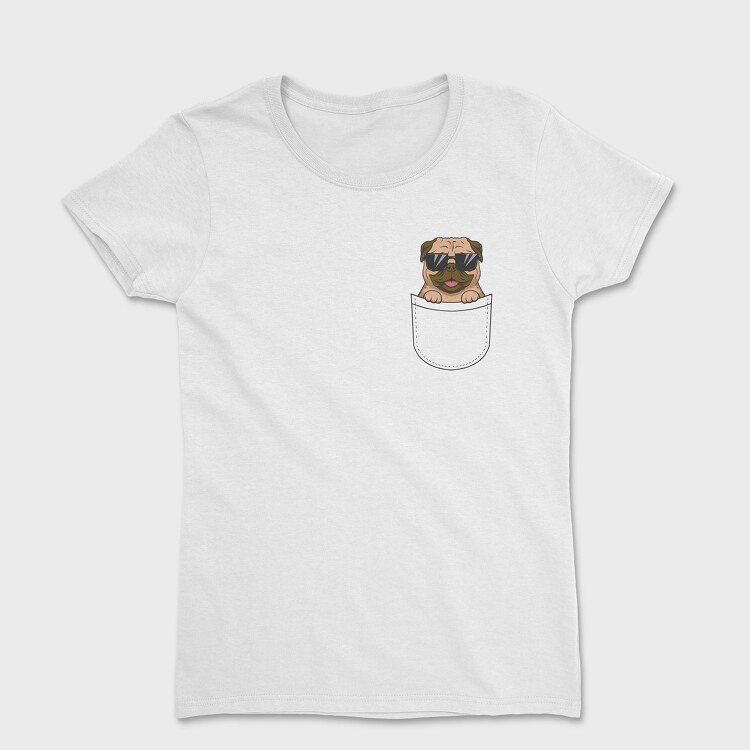 Dog in a Pocket, Women's T-Shirt