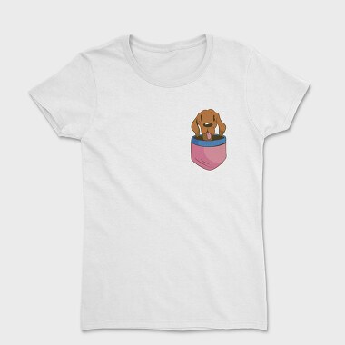 Vizsla Dog Pocket, Women's T-Shirt