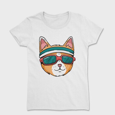 Cat Glasses 2, Women's T-Shirt