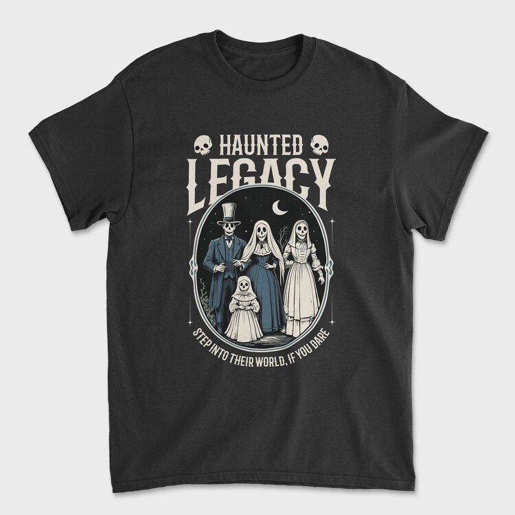 Haunted Legacy, Унисекс Мъжка Тениска