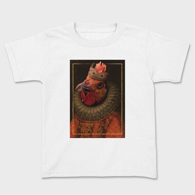 Poster Chick Queen, Kids' T-Shirt