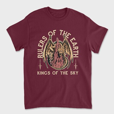 Unisex Men's T-Shirt, Rules of the Earth Dragon