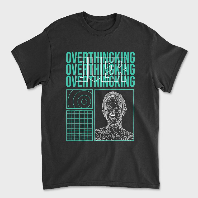 Overthinking Urban, Унисекс Мъжка Тениска