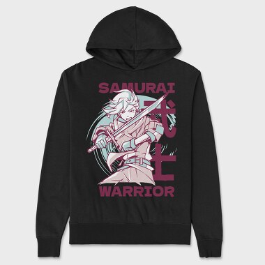 Anime Samurai Warrior, Unisex Men's Hoodie