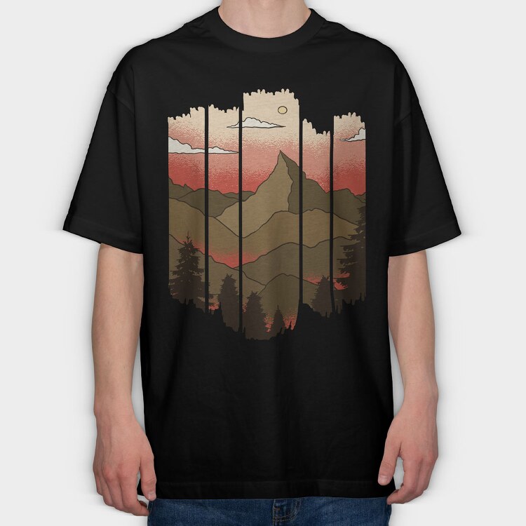 Frog Lilies, Унисекс Мъжка Тениска