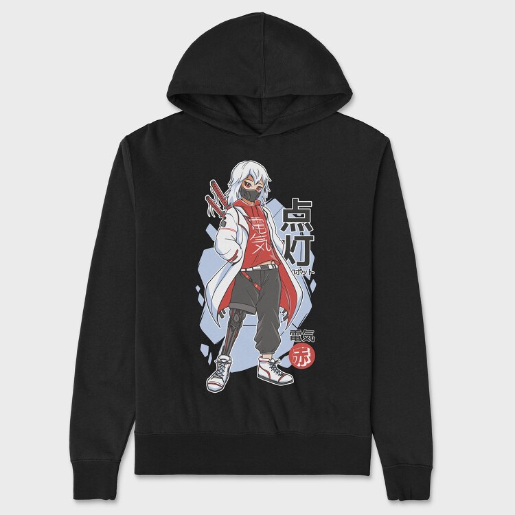 Anime Techware Mecha, Unisex Men's Hoodie