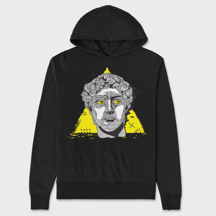 Statue, Unisex Men's Hoodie