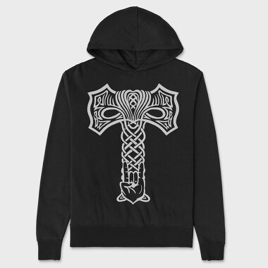 Mjolnir, Unisex Men's Hoodie