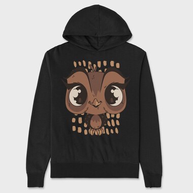 Baby Owl, Unisex Men's Hoodie