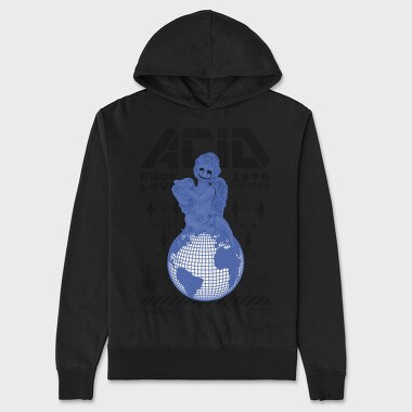Acid Fuck Love 2, Unisex Men's Hoodie