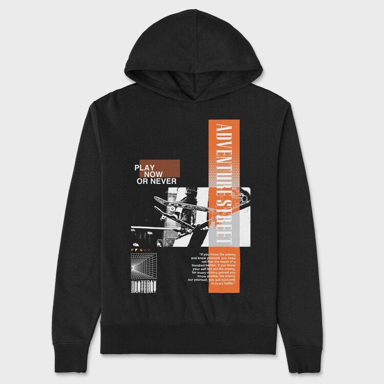 Adventure Street 2, Unisex Men's Hoodie