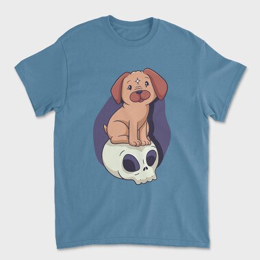 Pug Skull, Unisex Men's T-Shirt