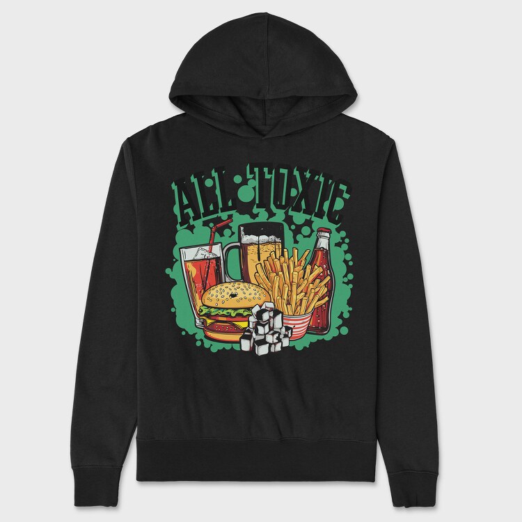 All Toxic Food, Унисекс Мъжко Суичър
