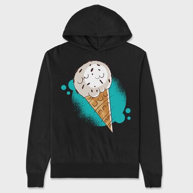 Chocolate Chipicecream, Unisex Men's Hoodie
