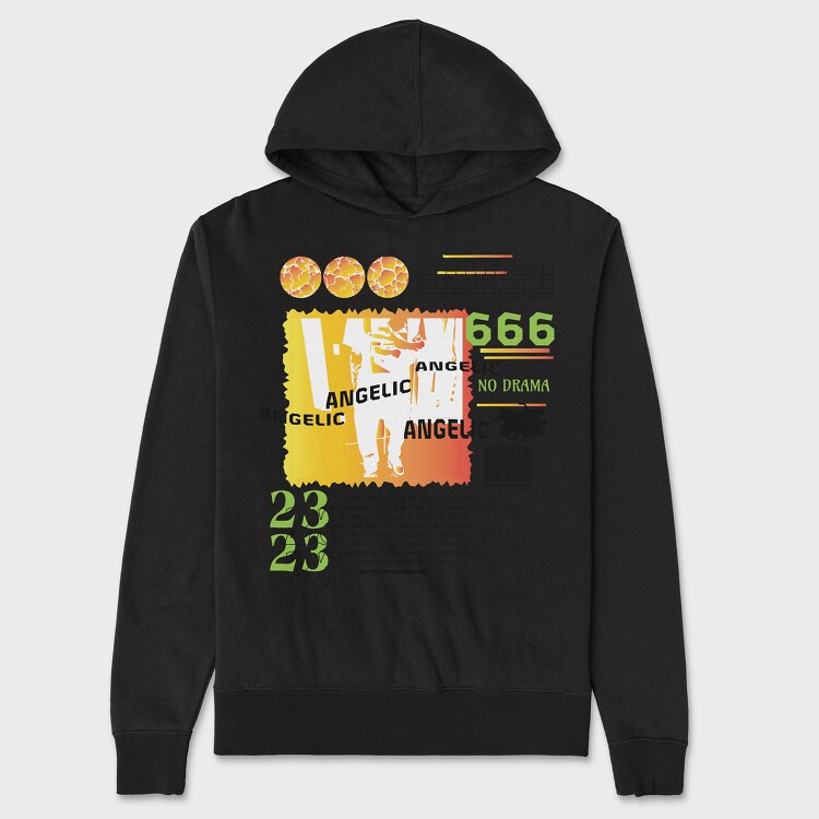 Angelic 1, Unisex Men's Hoodie