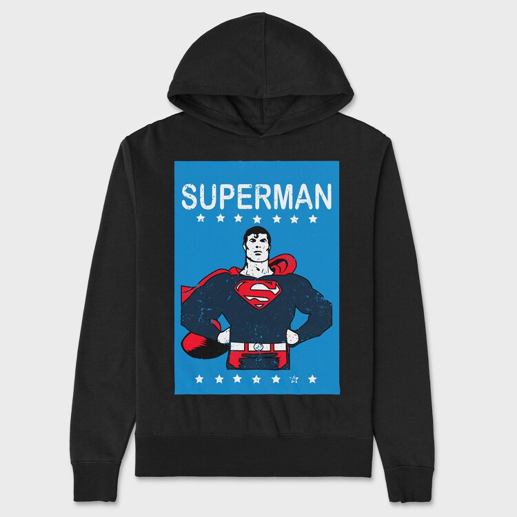 Superman 9, Unisex Men's Hoodie